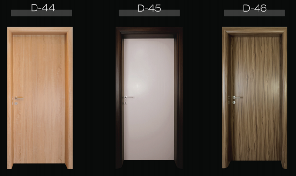 Portes D-44, D-45 et D-46